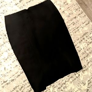 Black Stretchy Pencil Skirt